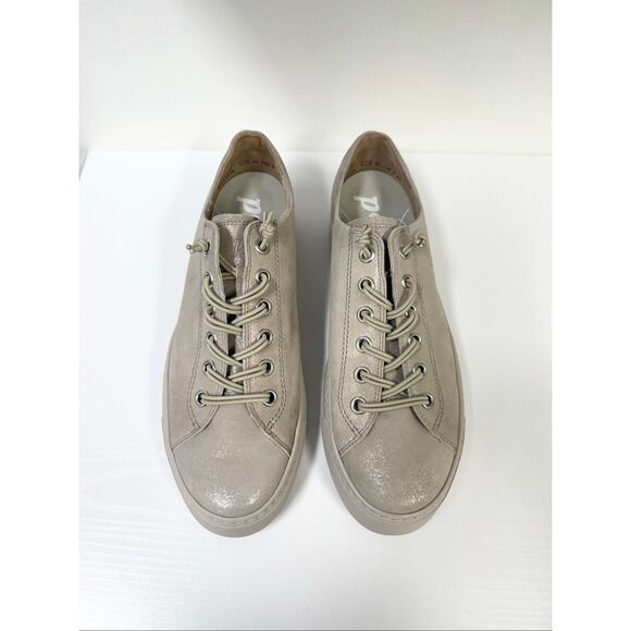 Paul Green Hadley Slip On Sneaker Cachemire Metallic Suede UK 7 1/2 US 10 Men's - Picture 2 of 7